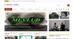 Desktop Screenshot of medzlis-zepce.info